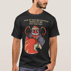 T-shirt Réchauffer Crawfish Cajun Louisiane Produits de la