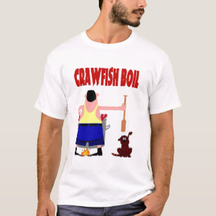 T-shirt Réchauffer l'écrevisse avec le chien