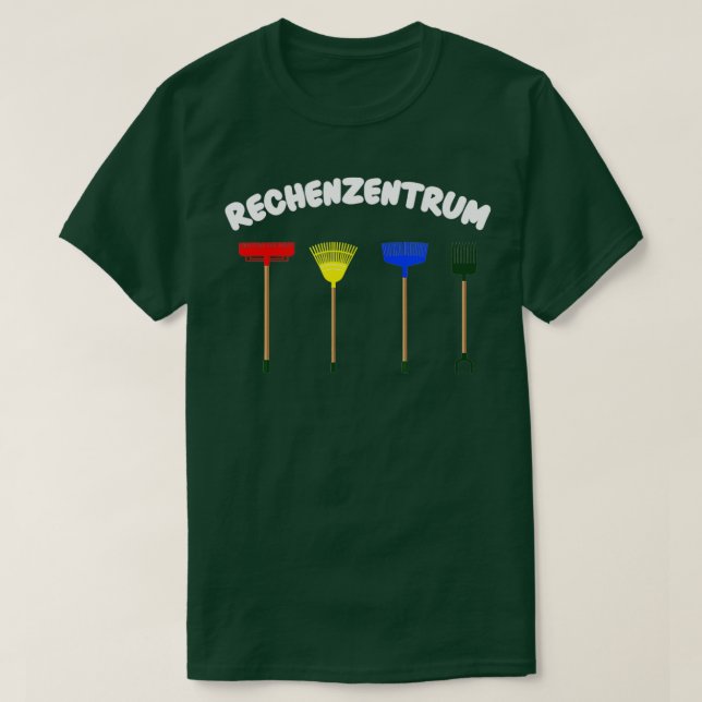 T-shirt Rechenzentrum Grtner jardinage Jardin Idée cadeau  (Design devant)