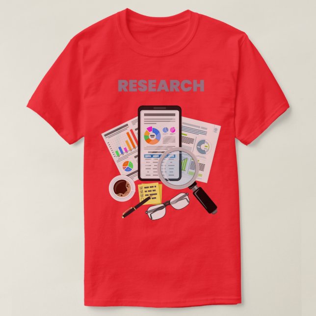 T-shirt Recherche (Design devant)