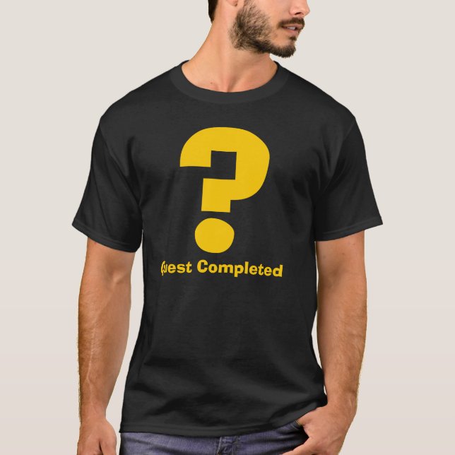 T-shirt ? , Recherche accomplie (Devant)