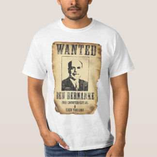 T-shirt RECHERCHÉ : Ben Bernanke