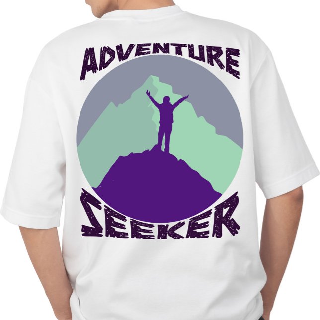 T-shirt Recherche d'aventure (Créateur téléchargé)