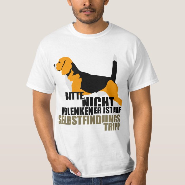 T-shirt Recherche de Beagle (Devant)