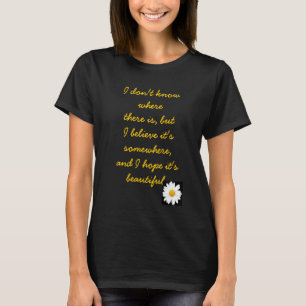 T-shirt Recherche de l'Alaska
