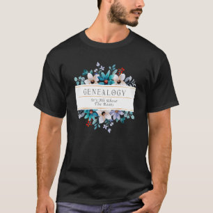 T-shirt Recherche de racines généalogiques généalogiste fa