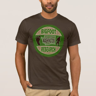 T-shirt Recherche de Washington Bigfoot