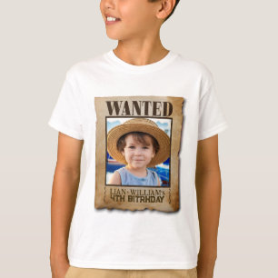 T-shirt RECHERCHÉ ! Fête d'anniversaire de Pirates