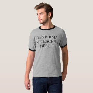 T-shirt Recherche Firma Mitescere Nescit