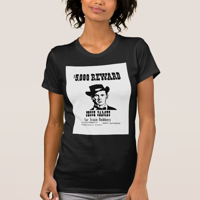 T-shirt Recherché Jesse James (Devant)