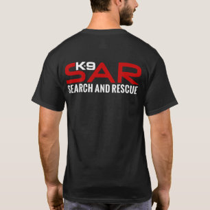T-shirt Recherche K-9 et délivrance - SAR