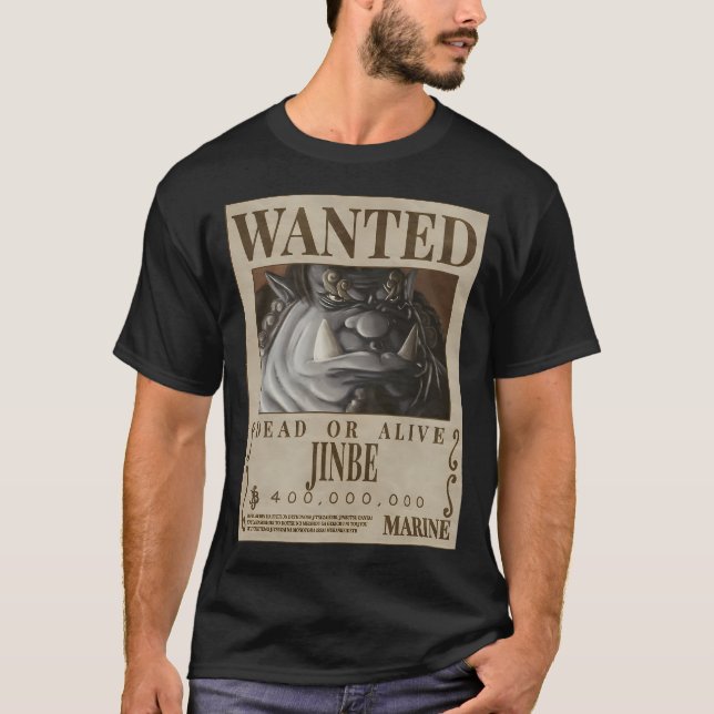 T-shirt Recherché Mort ou Vif Jinbe (Devant)