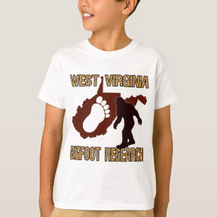 T-shirt Recherche occidentale de Virgina Bigfoot