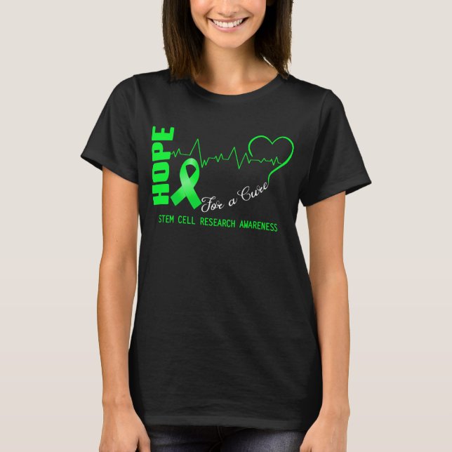 T-shirt Recherche sur les cellules souches (Devant)