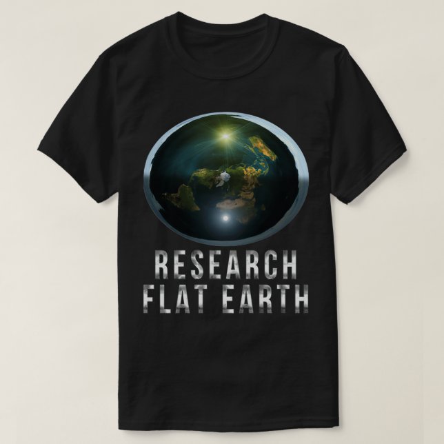 T-shirt Recherche Terre plate Essentiel Essentiel Classiqu (Design devant)