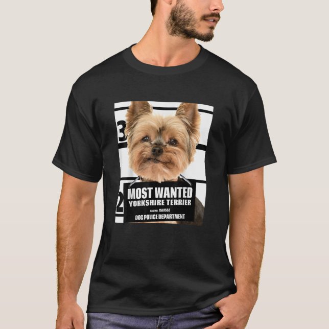 T-shirt Recherché Yorkshire Terrier - Yorkie Dog (Devant)