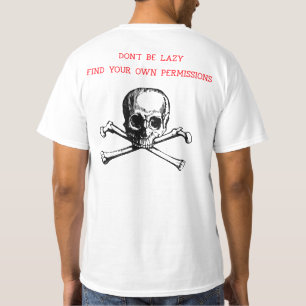 T-shirt Rechercher vos propres autorisations Détection de