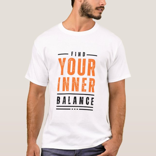 T-shirt Rechercher votre solde interne (Devant)