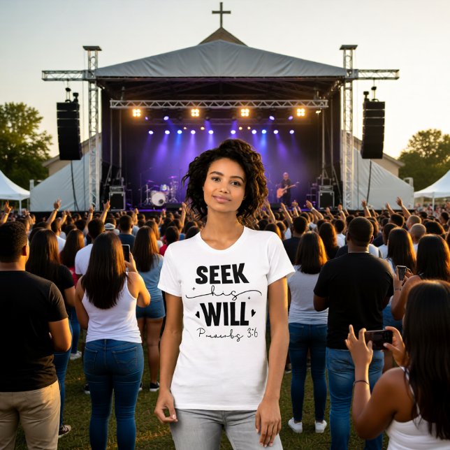 T-shirt Recherchez Sa Volonté Proverbs 3:6 Débardeur de Dé (Créateur téléchargé)