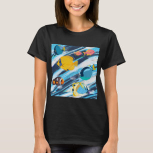 T-shirt Récif Glitch dérive