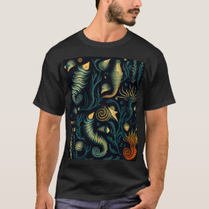 T-shirt Récifs dorés