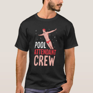 T-shirt Récipiendaire de la piscine Récipiendaire de sauve