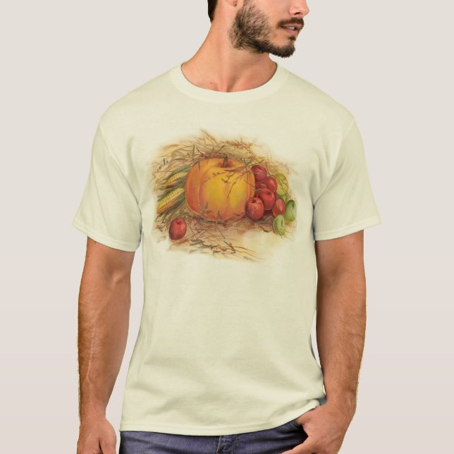 T-shirt Récolte d'automne (Devant)