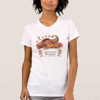 T-shirt Récolte de bénédictions – Tee vintage de Thanksgiv