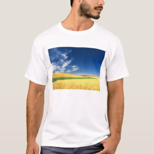 T-shirt Récolte de blé sur le Palouse dans l'est