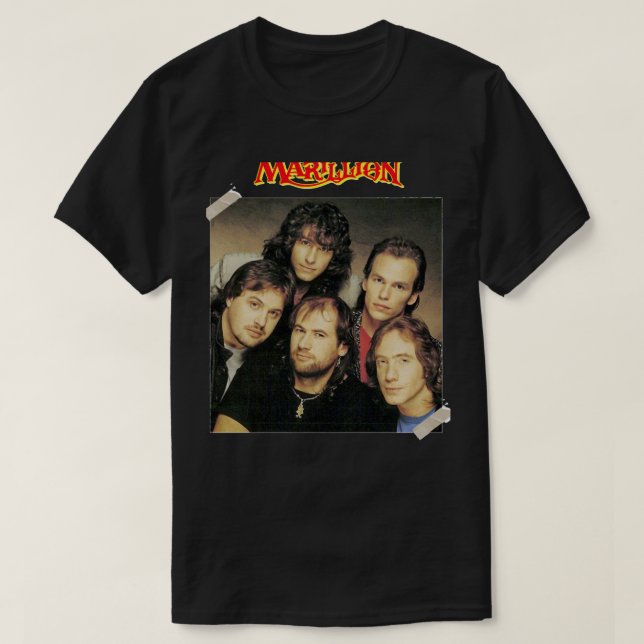 T-shirt Récompense Marillion Retro Wave (Design devant)