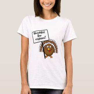 T-shirt Reconnaissant pour des végétaliens !