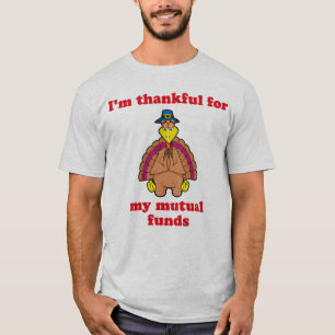T-shirt Reconnaissant pour les fonds communs de placement