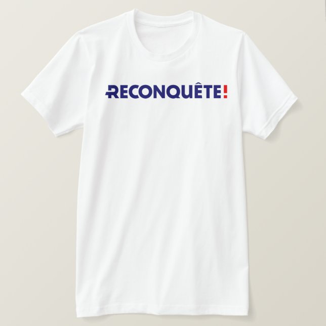 T-shirt Reconquête (Design devant)