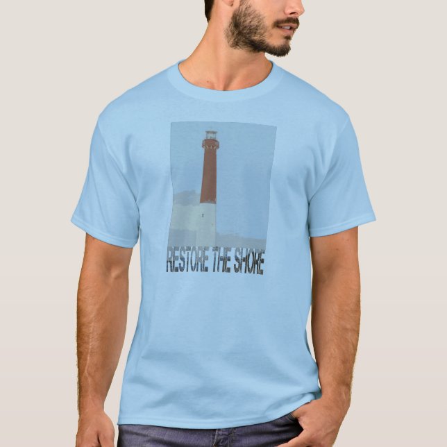 T-shirt Reconstituez le rivage - phare (Devant)