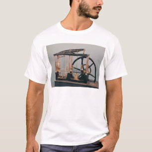 T-shirt Reconstruction de la machine à vapeur de James