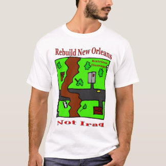 T-shirt Reconstruire la Nouvelle-Orléans deux