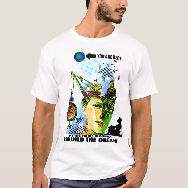 T-shirt Reconstruisez le rêve (Devant)