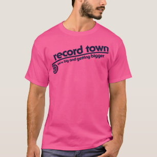 T-shirt Record Town Defunct 80s Music Store