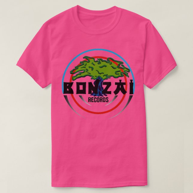 T-shirt Records de Bonzai (Design devant)