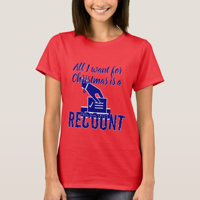 T-shirt Recount (Devant)