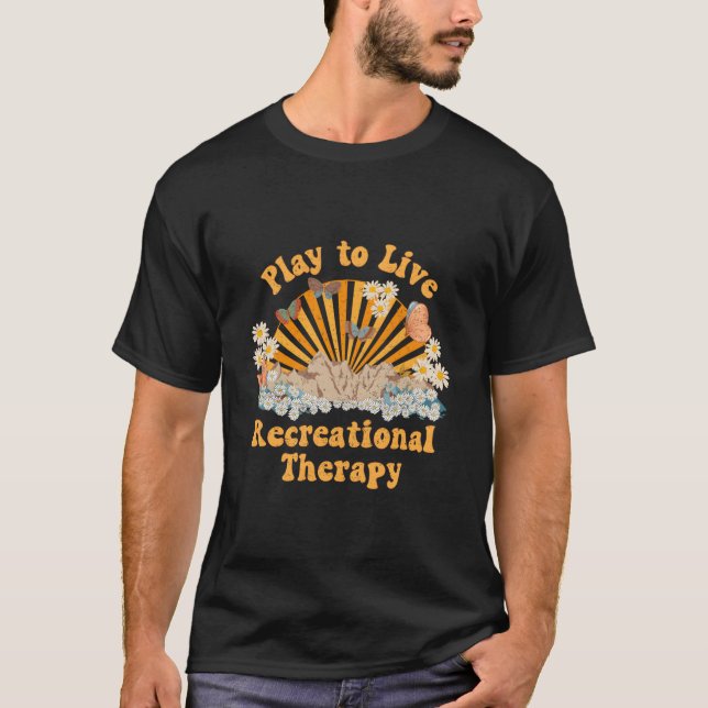 T-shirt Recreational Therapy Therapeutic Recreation Rt Sun (Devant)