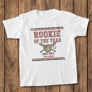 T-shirt Recrue de l'année Baseball