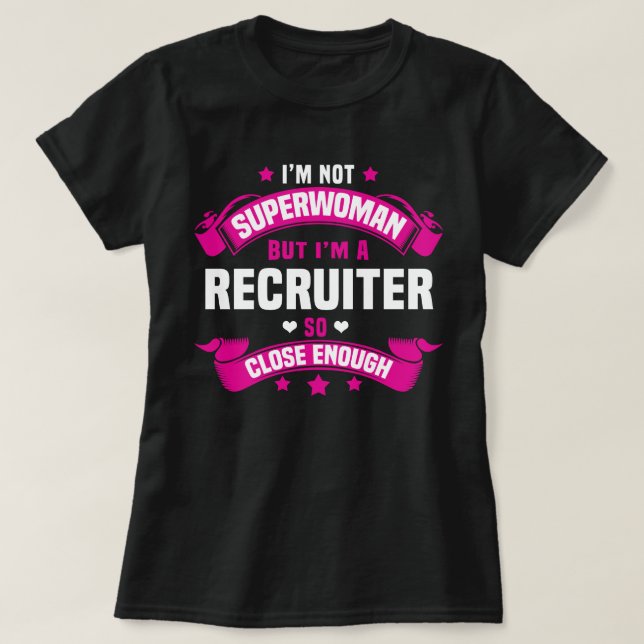 T-shirt Recruteur (Design devant)