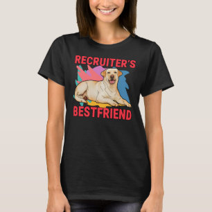 T-shirt Recruteur S Bestfriend Labrador Retriever Chien Ma