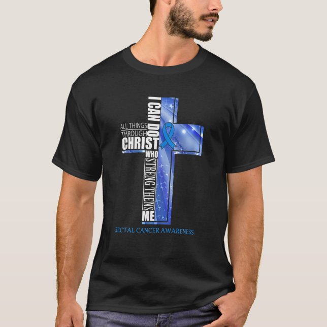 T-shirt Rectal Cancer (Devant)