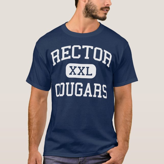 T-shirt Recteur - pumas - lycée - recteur Arkansas (Devant)