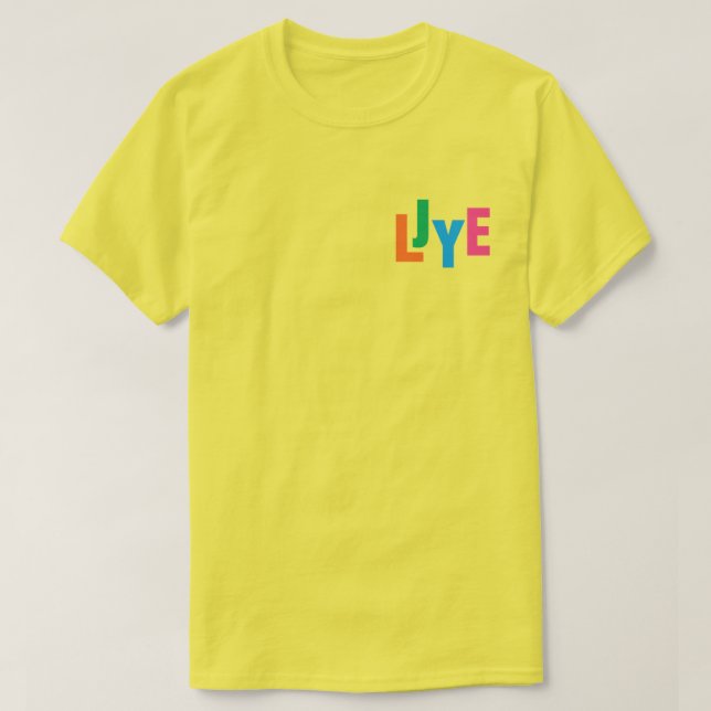 T-Shirt recto-verso LJYE (Design devant)