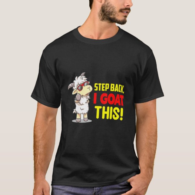 T-shirt Reculez Chèvre Animal (Devant)