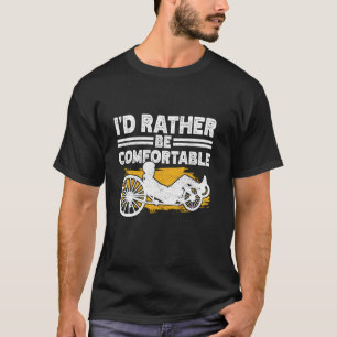 T-shirt Recumbent Trike cyclisme Recumbent Bike