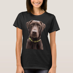 T-shirt Récupérateur de chocolat Labrador 1